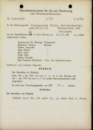Schuhmacher, Willi