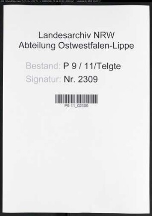 Sterberegister Standesamt Telgte