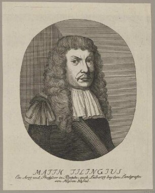 Bildnis des Mathh. Tilingius