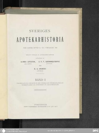 1: Stockholms Stad, Stockholms Län, Uppsala Län, Södermanlands Län, Östergötlands Län, Jönköpings Län, Kronobergs Län
