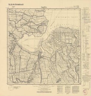 1781 (alte Nr.: 466) Jungfer, Meßtischblatt (4 cm - Karte)