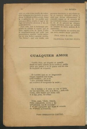 Cualquier amor
