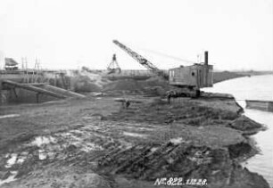 Bau des alten Fuhse-Dükers /Mittellandkanal