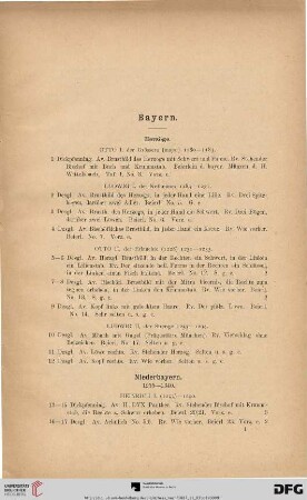 Bayern (Nr. 1 - 1082)