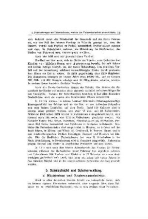 Schulaufsicht und Schulverwaltung