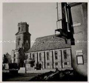 Hannover, Neustädter Hof- und Stadtkirche St. Johannis, zerstört