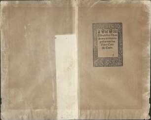 Die Dritt Tafel des Rheinstroms / inhaltend das Nider Teutschland.
