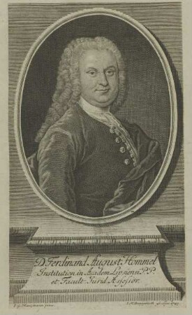 Bildnis des Ferdinand August Hommel