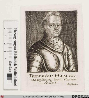 Bildnis Friedrich Haller (II)
