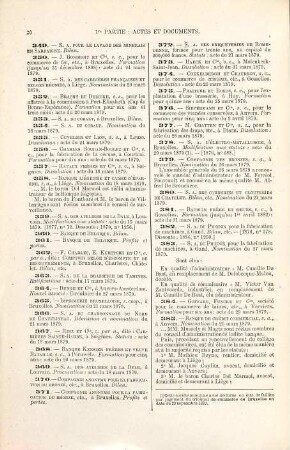 Les sociétés commerciales de la Belgique : Années 1879 - 1884, 1