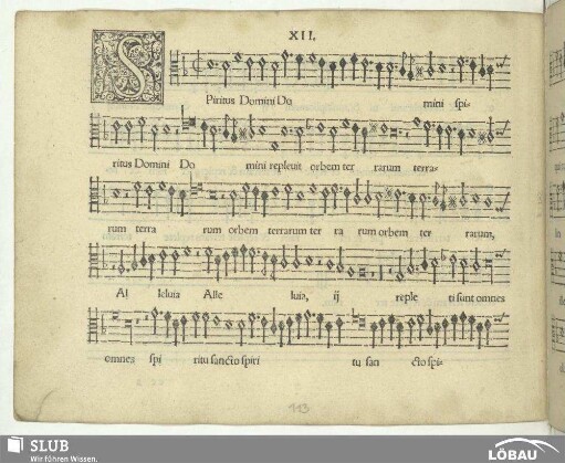 Spiritus Domini replevit orbem terrarum alleluia