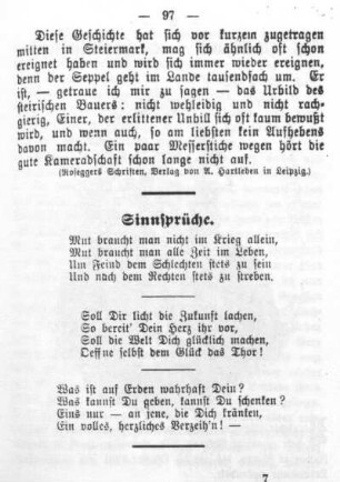 Sinnsprüche