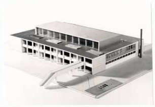 Aluminiumwerke Singen Sozialgebäude: Modell