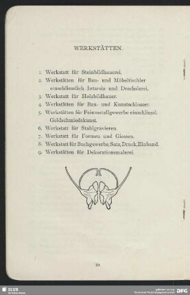 Werkstätten