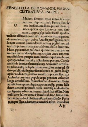 De Magistratibus Romanorum libellus