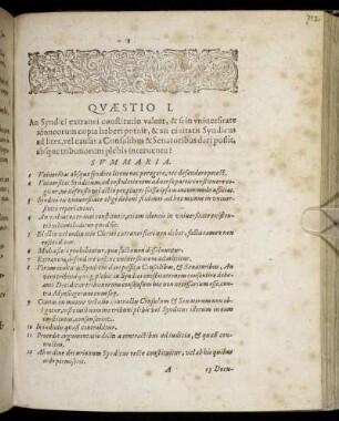 Quæstio I. - Quæstio III.