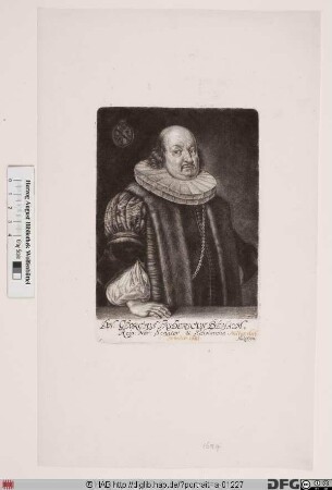 Bildnis Georg Friedrich Behaim (1677 von Schwarzbach)