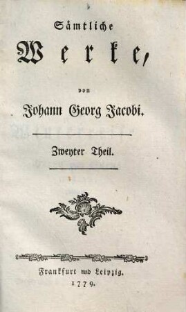 Sämtliche Werke, 2