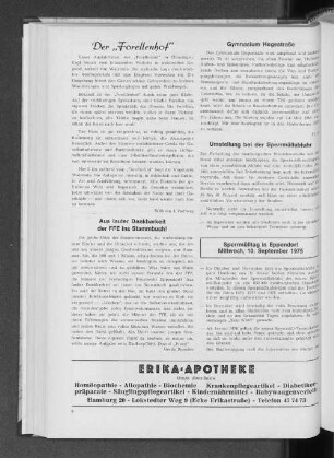 Aus Lauter Dankbarkeit der FFE ins Stammbuch!