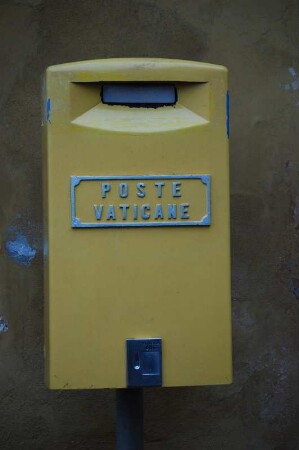 Briefkasten des Vatikanstaates