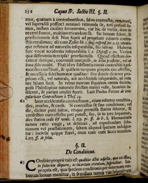 §. II. De Conditione.