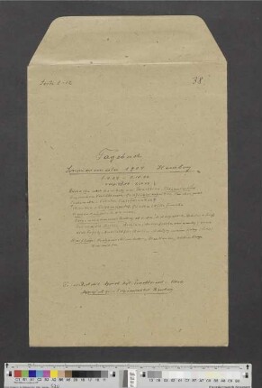 Band 38: Sommersemster 1904 Hamburg (Dr. med. u. phil. Approb. Arzt, Privatdozent in Kiel, Aggregiert zum Tropeninstitut Hamburg)