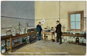 Maschinenfabrik Karl Krause, Leipzig : Chemisches Laboratorium