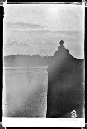 Dresden, Schloss Pillnitz, Freitreppe zur Elbe