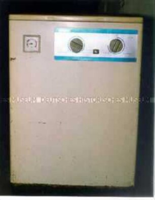 Elektrische Waschmaschine "WM 66" mit Prospekt