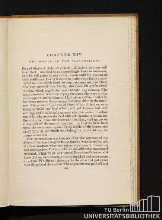 Chapter XIV. The hound of the Baskervilles