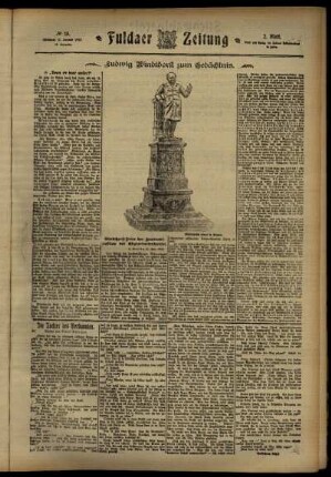 Zweite Ausgabe vom Mittwoch, den 17. Januar 1912.