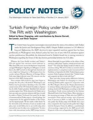 Turkish foreign policy under the AKP : the rift with Washington