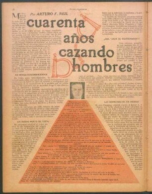 Cuarenta años cazando hombres