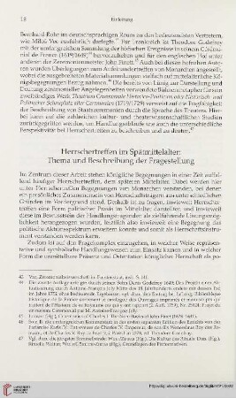 Herrschertreffen im Spätmittelalter: Thema und Beschreibung der Fragestellung