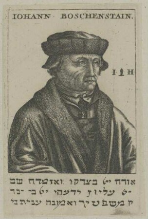 Bildnis des Johann Boschenstain