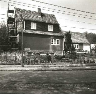 Dresden-Hellerau, Am Talkenberg 20. Wohnhaus (Schumerus-Haus)