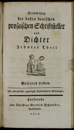 Gellerts Leben