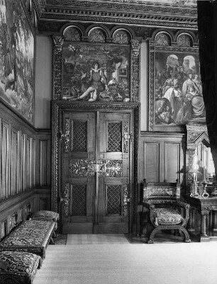 Schwangau-Hohenschwangau. Schloss Neuschwanstein. Palas, 3. Obergeschoss, Ankleidezimmer (1880-1881; J. Hofmann, E. V. J. K. Ille)