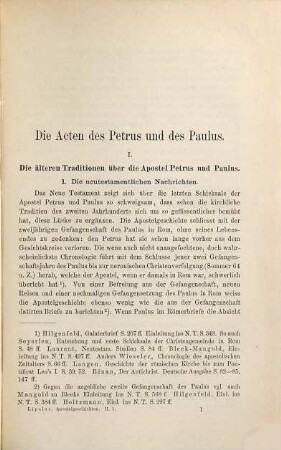 Die apokryphen Apostelgeschichten und Apostellegenden : ein Beitrag zur altchristlichen Literaturgeschichte, 2,1