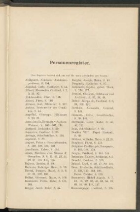 Personenregister.