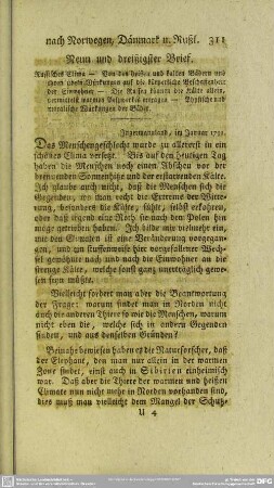 Neun und dreißigster Brief