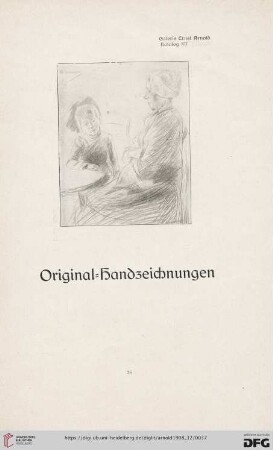 Original-Handzeichnungen