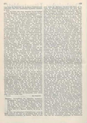 171-174 [Rezension] Eusebius Caesariensis, Das Onomastikon der biblischen Ortsnamen