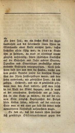 Die neuen Obscuranten im Jahre 1815 : d. Herrn geheimen Rath Schmalz in Berlin u. dessen Genossen gewidmet