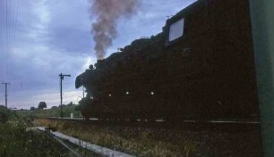 Bahnhof Altheim-Rexingen Lok 051 681 Dg Kornwestheim-Freudenstadt Ausfahrsignale