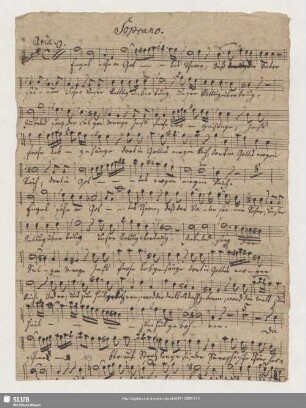 Soprano [Aria und Rondo]