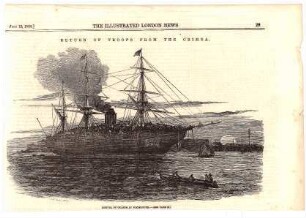 Arrival of guards at Portsmouth