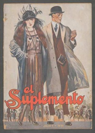 ["En las carreras" - Portada] : Gouache de Zavattaro