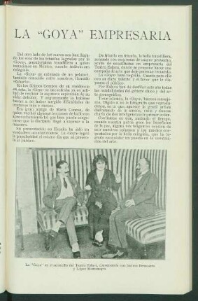La "Goya" empresaria