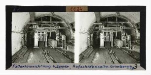 Schachtanlage Grimberg, Füllorteinrichtung, 4. Sohle, Aufschiebeseite